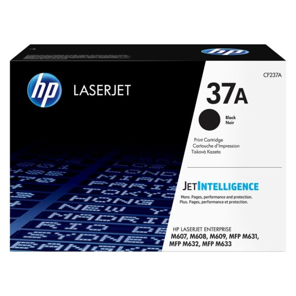 Cartouche HP 37A – Toner laser de marque HP CF237A noir Original