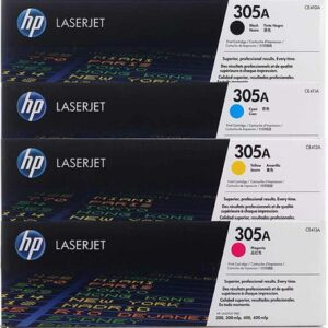 Cartouche toner HP 305A ( Ce410 , CE411A , CE412A,CE413A)