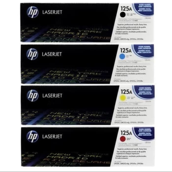 Cartouche HP 125A toner LaserJet noir authentique (CB540A Original