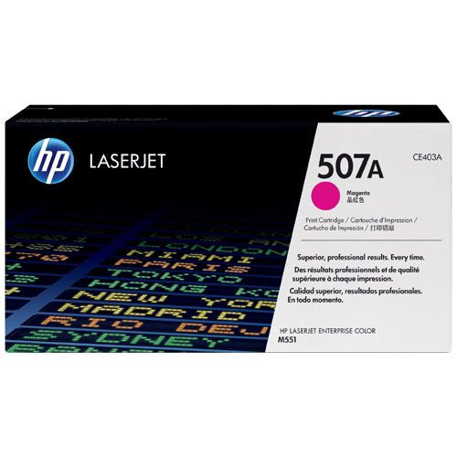 Cartouche HP 507A - Toner de marque HP CE402A