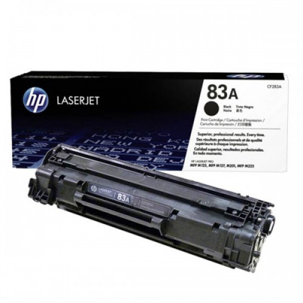 CARTOUCHE TONER NOIR HP 83A
