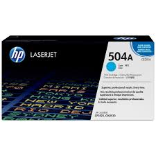 Toner de marque HP 504A - CE250A
