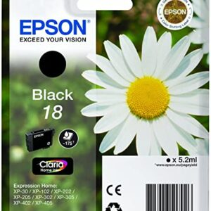 Epson 18 - noir - originale - cartouche d'encre
