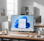 ORDINATEUR DE BUREAU HP ALL IN ONE CORE I3 8GB 512 GO SSD ECRAN 24 POUCES