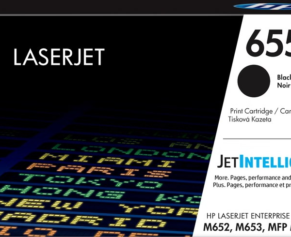 HP 655A Cartouche de toner laser noir originale